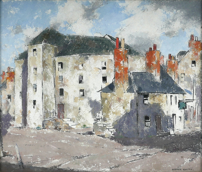 OLD MILL, PERTH, SCOTLAND by John Guthrie Spence Smith sold for 580 at Whyte's Auctions