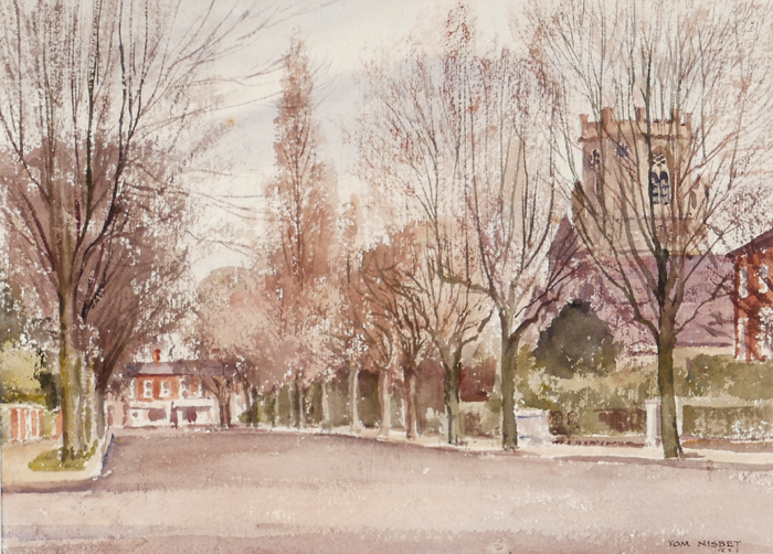 ELGIN ROAD, DUBLIN by Tom Nisbet sold for 320 at Whyte's Auctions