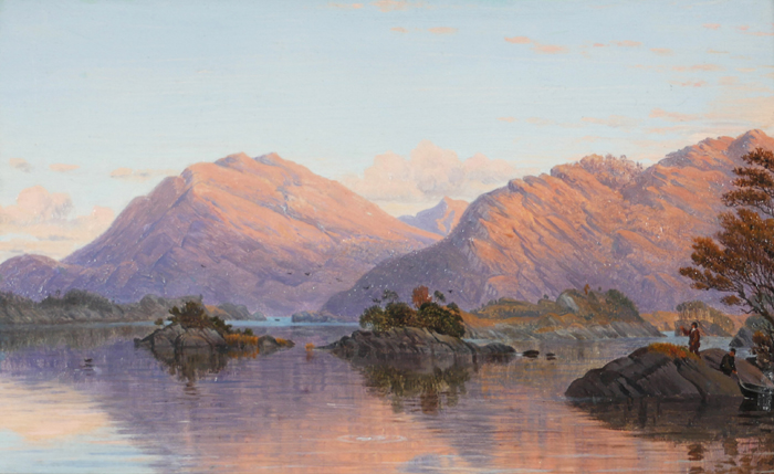 KILLARNEY LAKES by Bartholomew Colles Watkins sold for 1,000 at Whyte's Auctions