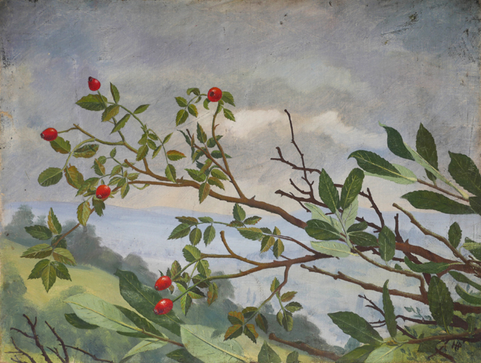 WINTER BERRIES by William Eric Horsbrugh-Porter sold for 320 at Whyte's Auctions