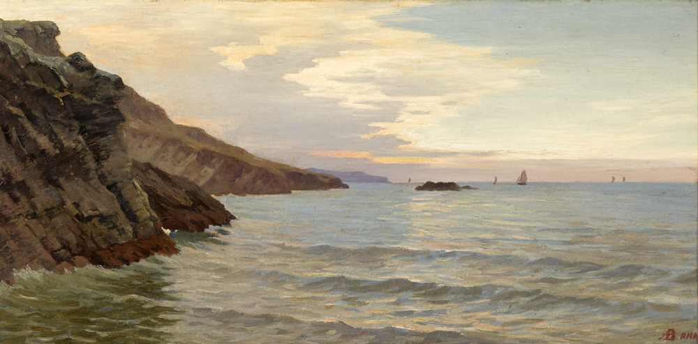SUNSET by Augustus Nicholas Burke sold for 2,400 at Whyte's Auctions