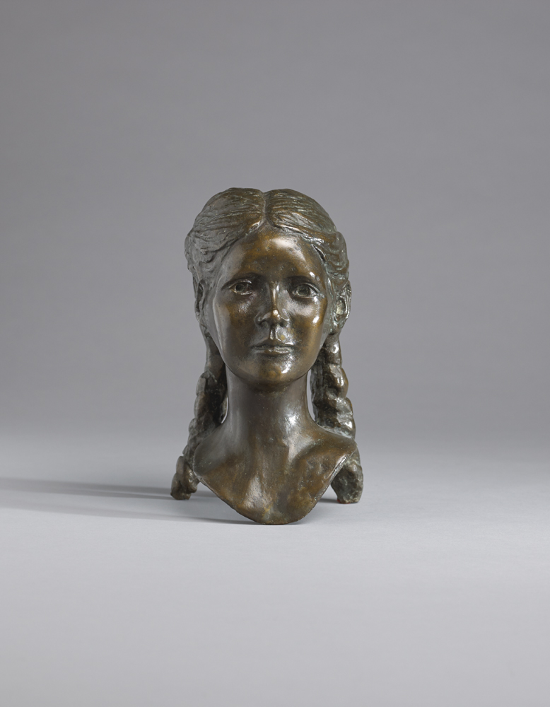 HEAD OF A GIRL by Gary Trimble sold for 1,400 at Whyte's Auctions