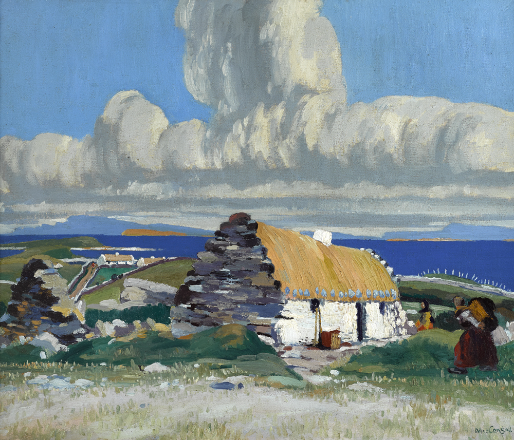 BRINGING HOME TURF by Maurice MacGonigal sold for 8,500 at Whyte's Auctions