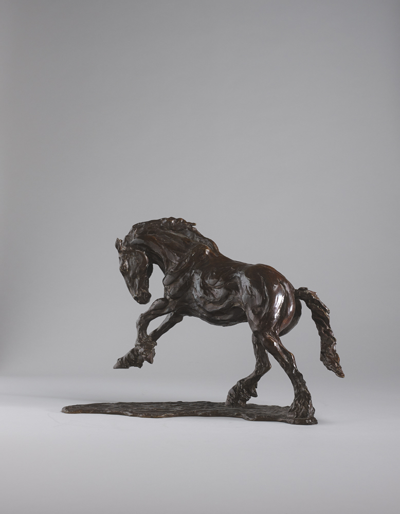 WORKHORSE AT PLAY by Siobhn Bulfin sold for 2,800 at Whyte's Auctions