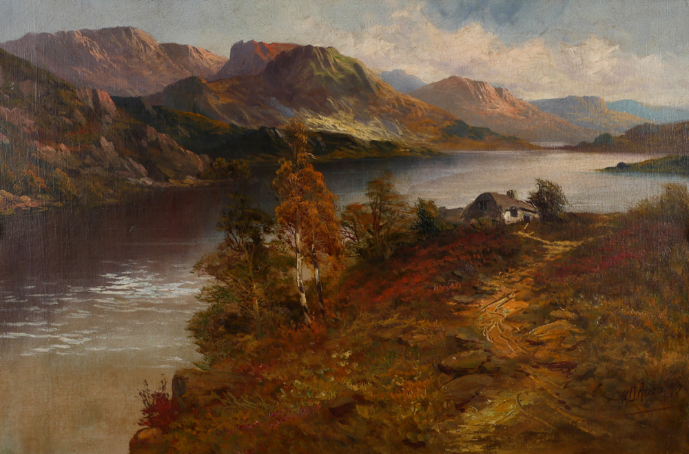 THE MIDDLE LAKE, KILLARNEY and THE UPPER LAKE, KILLARNEY (A PAIR) by Montgomery Ansell sold for 1,100 at Whyte's Auctions