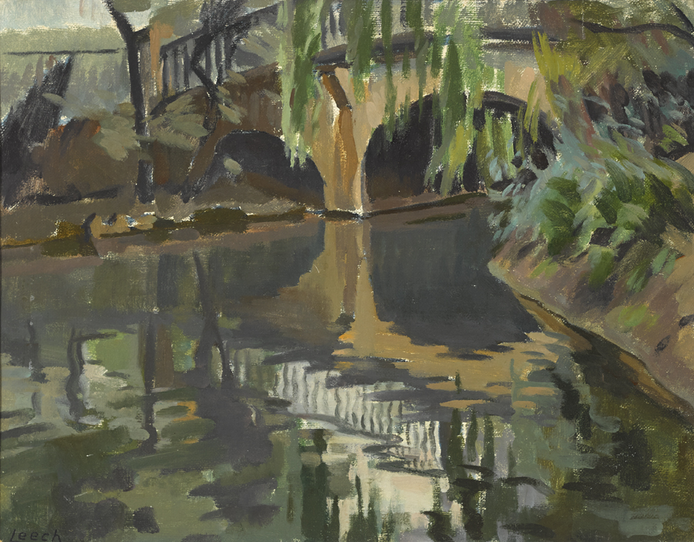 GREY BRIDGE, REGENT'S PARK, LONDON by William John Leech sold for 25,000 at Whyte's Auctions