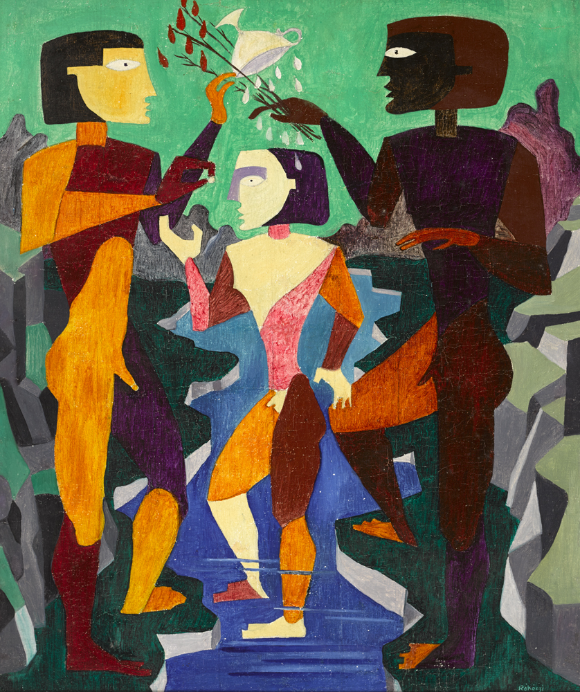 INITIATION, 1949 by Basil Ivan Rkczi sold for 3,000 at Whyte's Auctions
