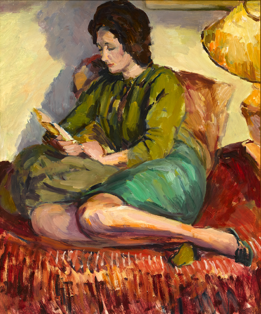PORTRAIT OF LINDY GUINNESS, c.1965 by Duncan Grant (1885-1978) at Whyte's Auctions