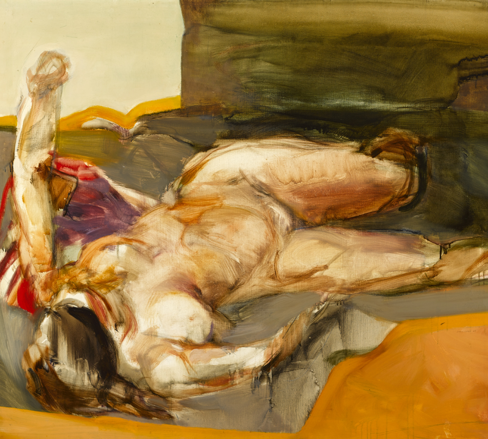 RECLINING NUDE, 1965 by Barrie Cooke HRHA (1931-2014) at Whyte's Auctions