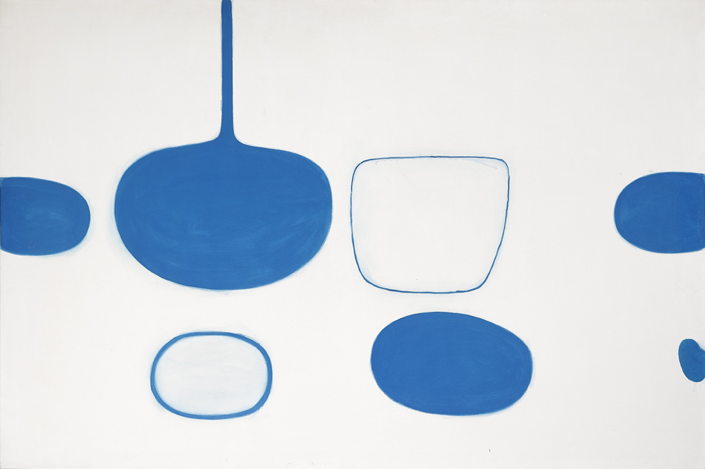 BLUE STILL LIFE, 1969-1970 by William Scott sold for 450,000 at Whyte's Auctions