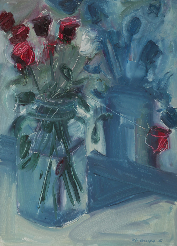 JAR OF RED ROSES, 2005 by Lisa Ballard sold for 240 at Whyte's Auctions