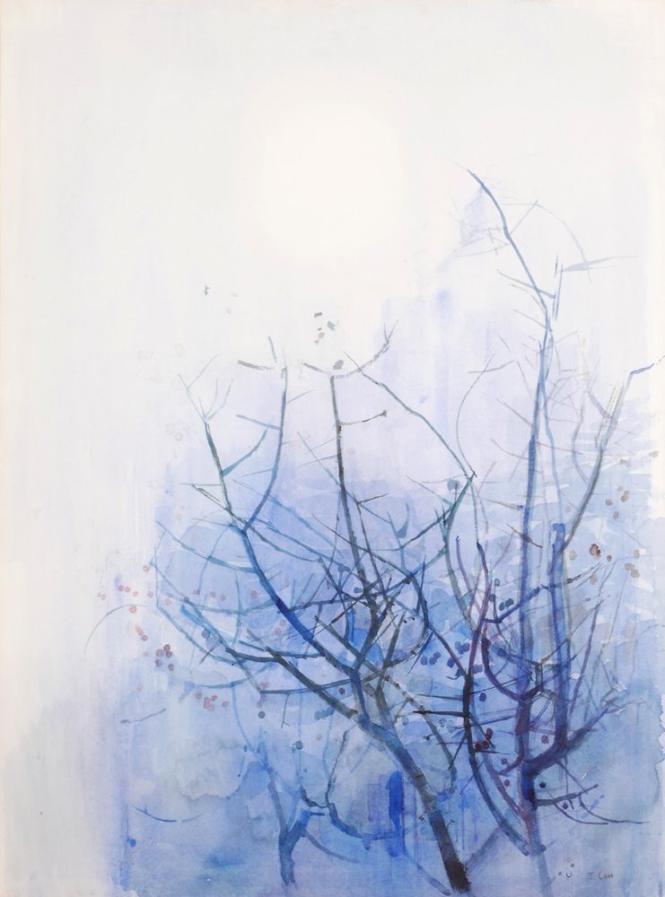 THORN HEDGE, 1970 by Tom Carr sold for 900 at Whyte's Auctions