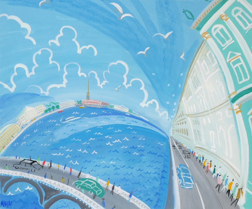 LENINGRAD (SAINT PETERSBURG) by Nicholas Hely Hutchinson sold for 1,800 at Whyte's Auctions