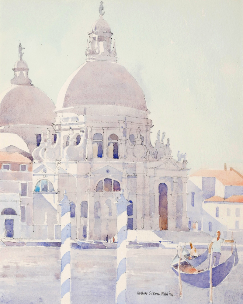 SANTA MARIA DELLA SALUTE, VENICE, 1994 by Arthur Gibney sold for 750 at Whyte's Auctions