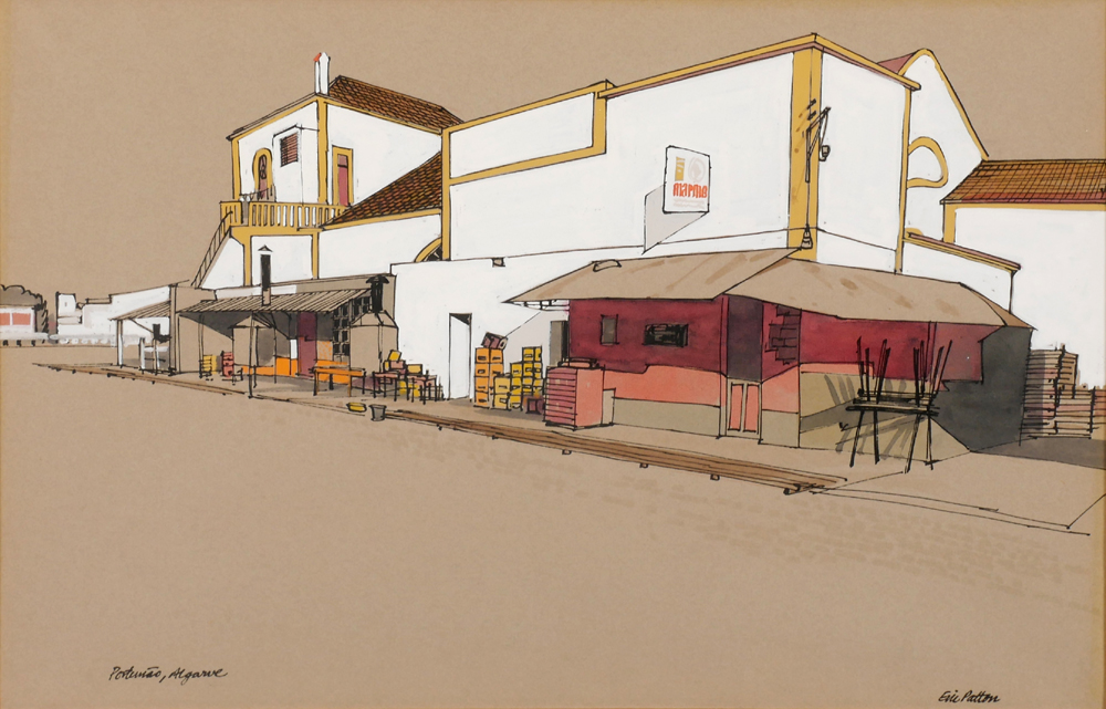 PORTIMAO, ALGARVE, PORTUGAL by Eric Patton sold for 380 at Whyte's Auctions