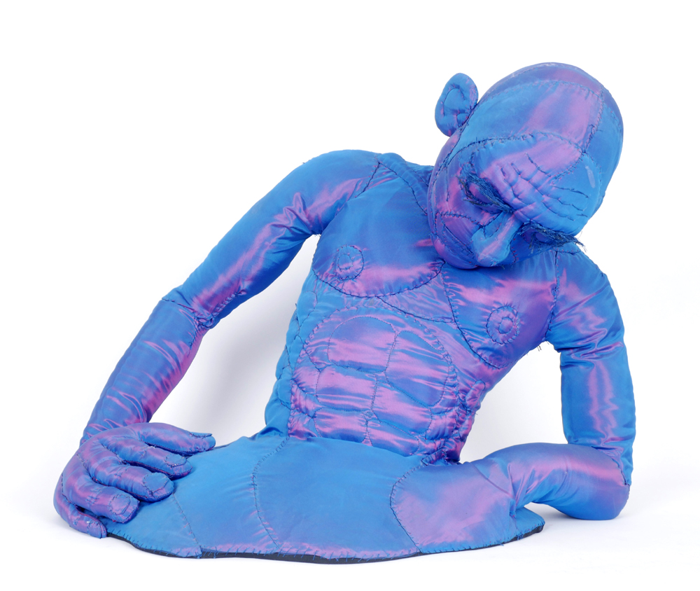 MALE TORSO IN PURPLE, 1993 by Desmond Dillon sold for 80 at Whyte's Auctions
