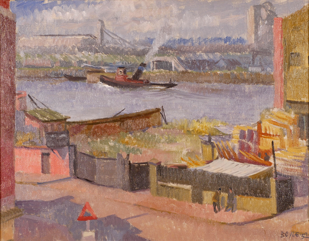 CHELSEA BASIN, JUNE MORNING, 1952 by Alicia Boyle sold for 320 at Whyte's Auctions