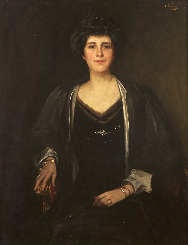 PORTRAIT OF MARY BARRON TOTTIE, 1905 by Sir John Lavery sold for 24,000 at Whyte's Auctions
