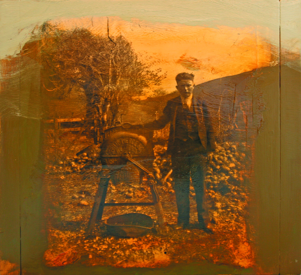 DUTIFUL SON, 2007/8 by Hughie O'Donoghue sold for 6,000 at Whyte's Auctions