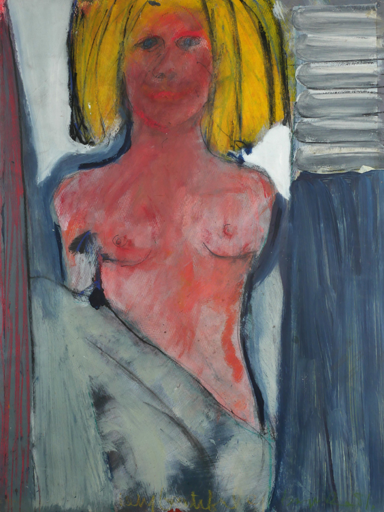 MODEL, 1981 by Brian Maguire (b.1951) at Whyte's Auctions