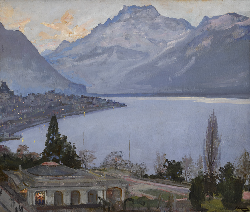 EVENING, MONTREUX by Sir John Lavery sold for 90,000 at Whyte's Auctions