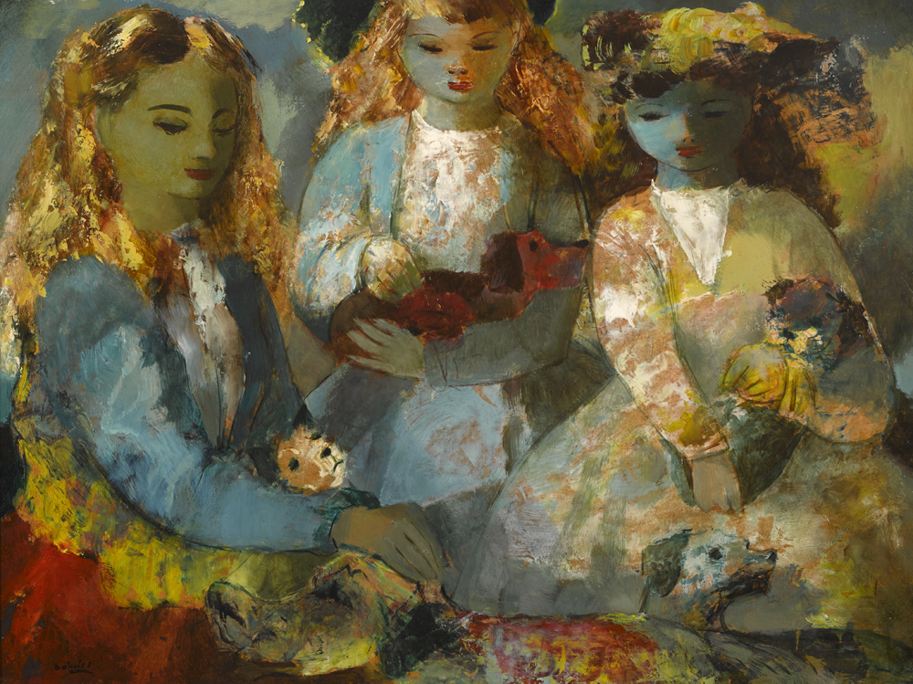 GIRLS AND DOGS by Daniel O'Neill sold for 27,000 at Whyte's Auctions