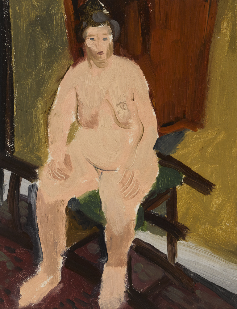 NUDE, PARIS, 1931 by Elizabeth Rivers sold for 1,000 at Whyte's Auctions
