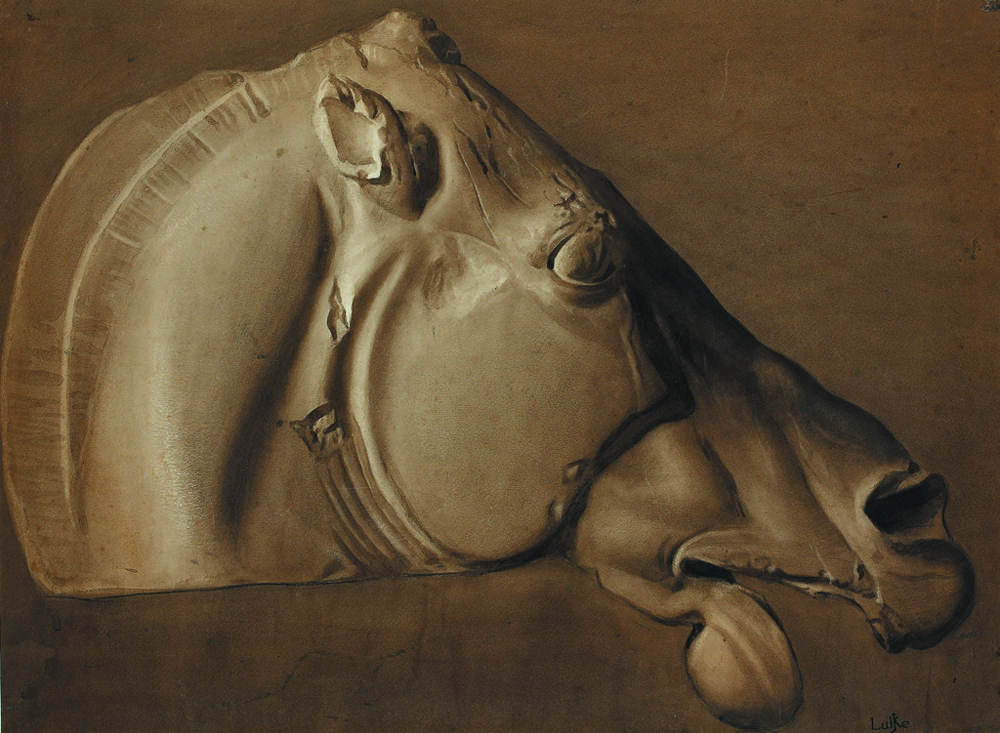 PARTHENON HORSE by John Luke sold for 2,900 at Whyte's Auctions