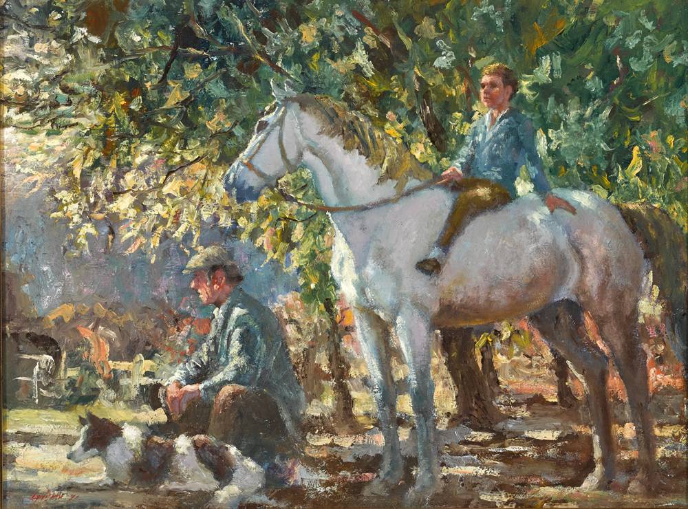 THE MORNING LIGHT, 1991 by Roy Lyndsay sold for 750 at Whyte's Auctions
