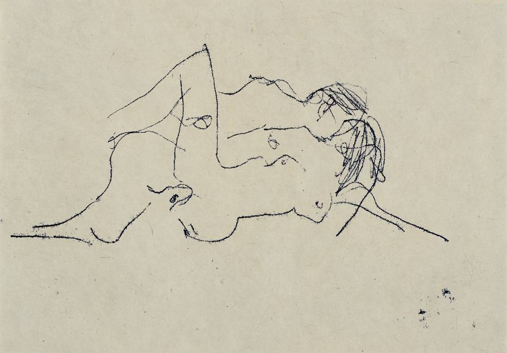 KISSING YOU, 2014 by Tracey Emin sold for 800 at Whyte's Auctions