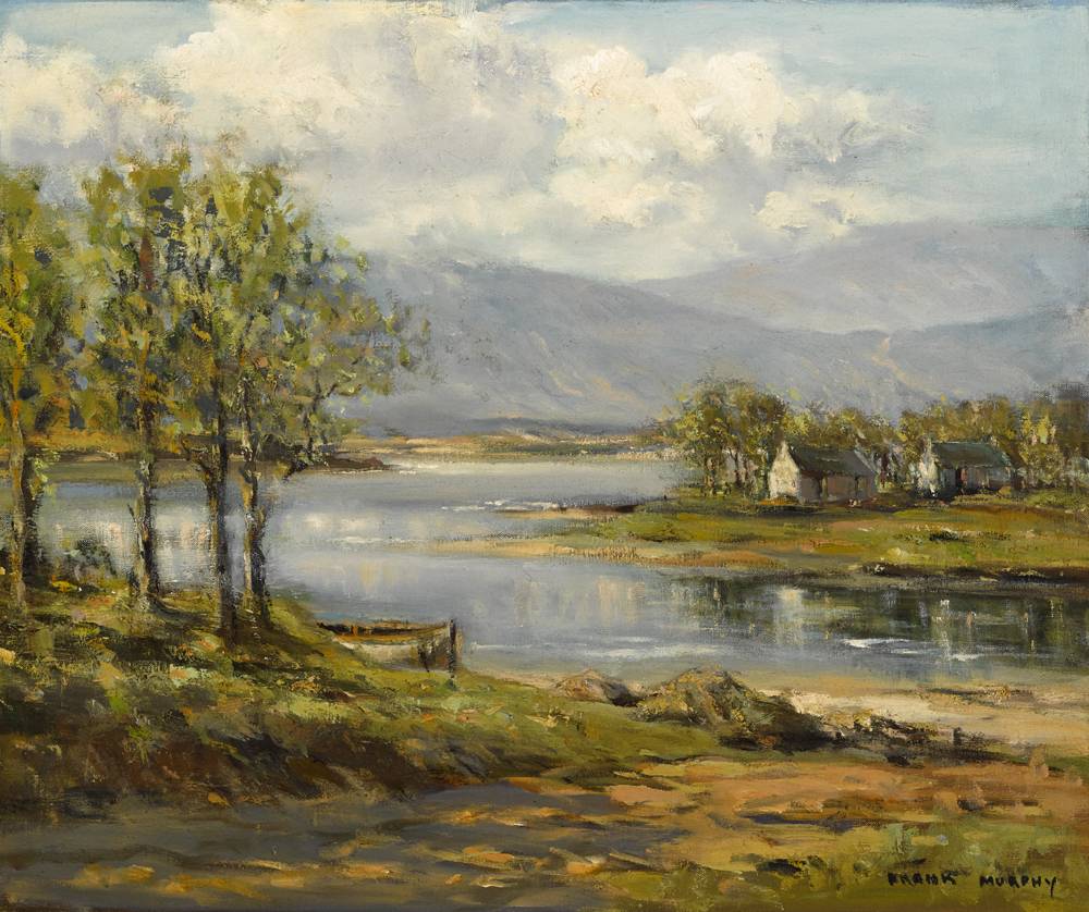 SOFT DAY IN THE GLENS OF ANTRIM by Frank Murphy sold for 750 at Whyte's Auctions