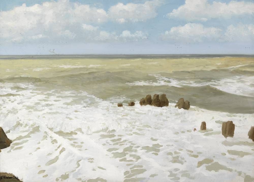 THE SEA IN SUMMER by Henry Robertson Craig sold for 1,600 at Whyte's Auctions