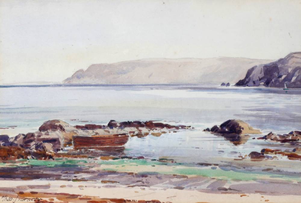 ROCKPORT, CUSHENDUN, COUNTY ANTRIM by Theodore James Gracey sold for 190 at Whyte's Auctions