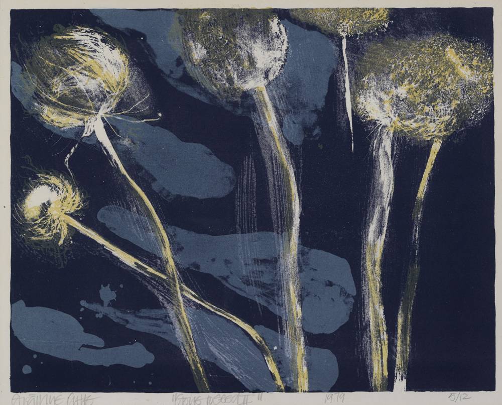GONE TO SEED II, 1979 by Grinne Cuffe sold for 200 at Whyte's Auctions