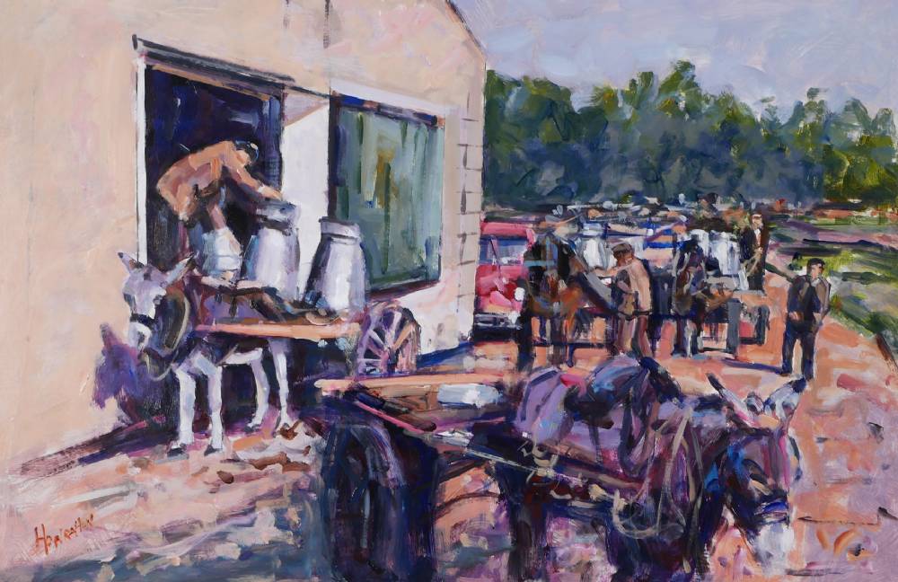 CREAMERY BOUND, 2018 by Michael Hanrahan sold for 620 at Whyte's Auctions
