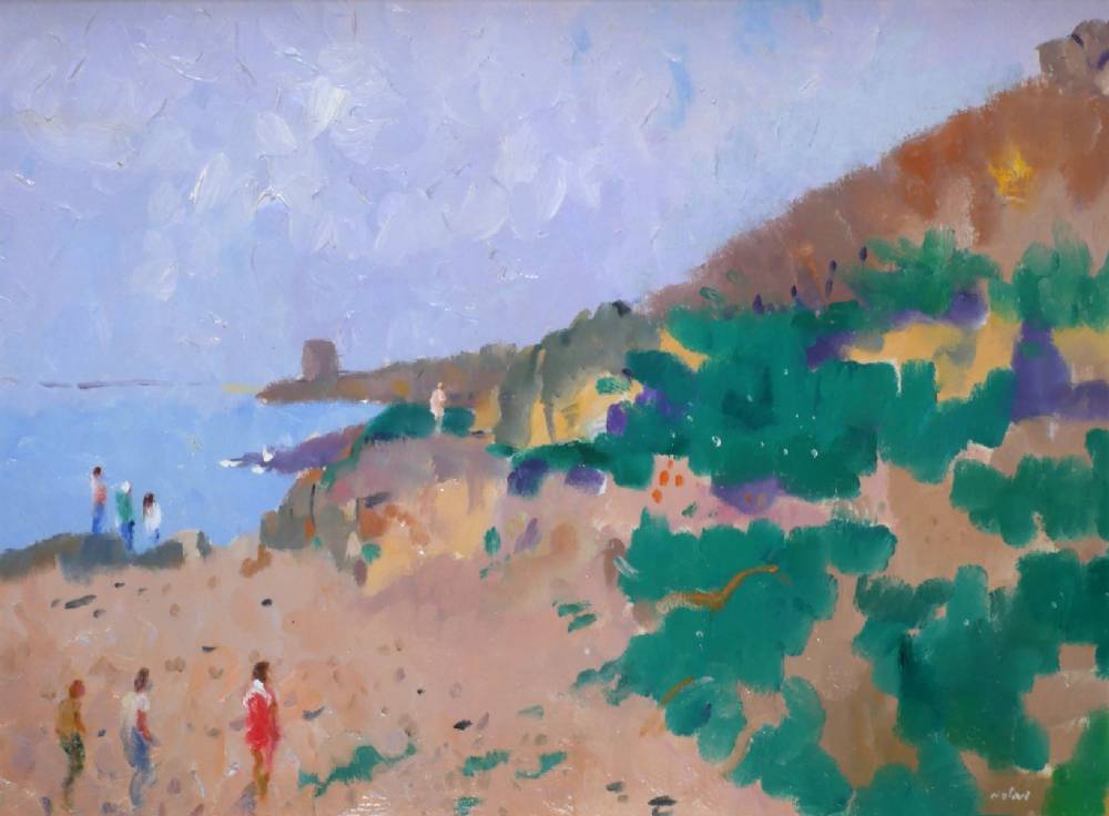 NEAR DRUMLECK POINT, HOWTH, COUNTY DUBLIN by James Nolan sold for 380 at Whyte's Auctions