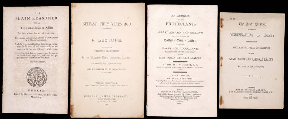 Irish political pamphlets and other publications. at Whyte's Auctions
