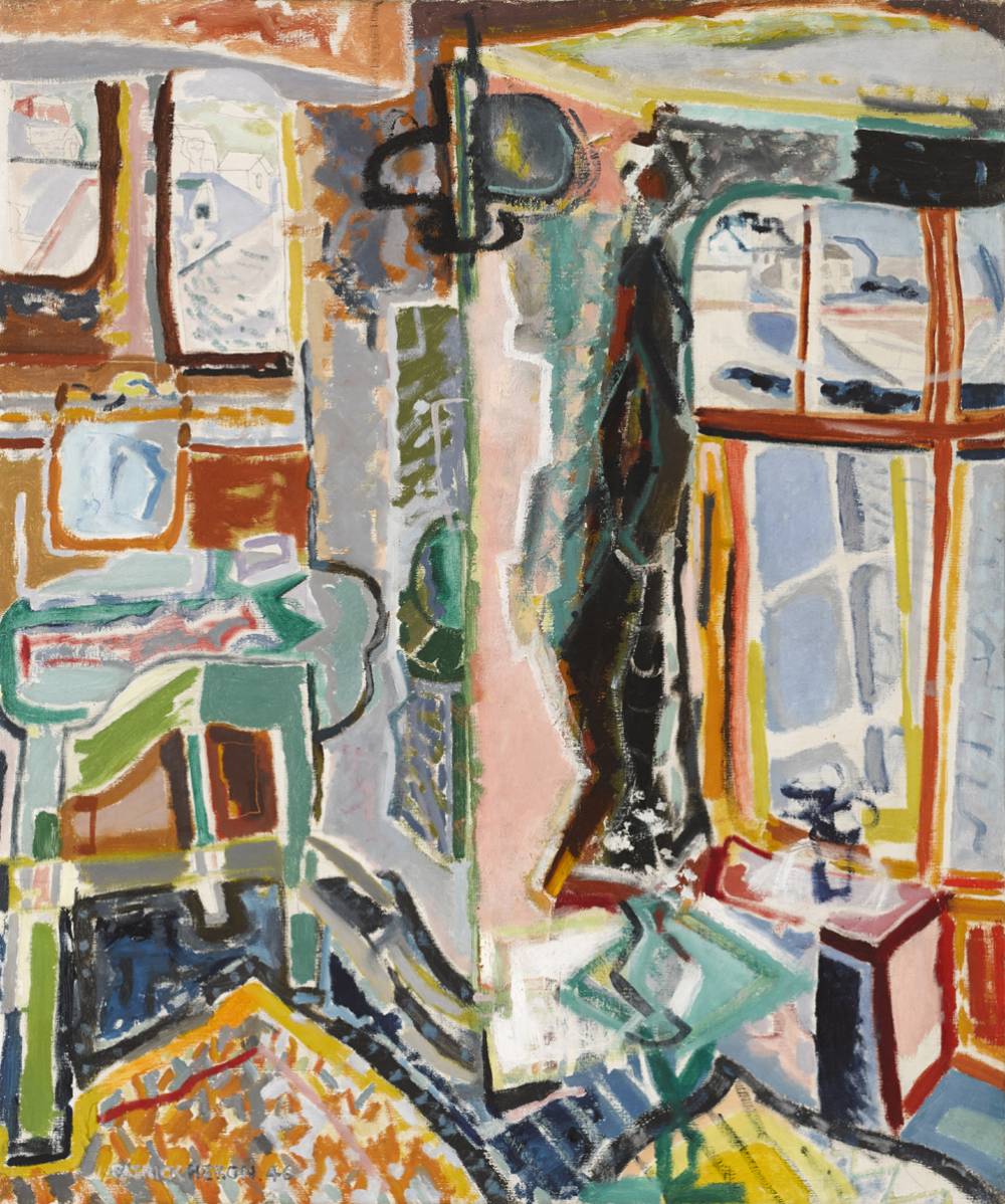 BEDROOM, MOUSEHOLE, 1946 by Patrick Heron sold for 125,000 at Whyte's Auctions