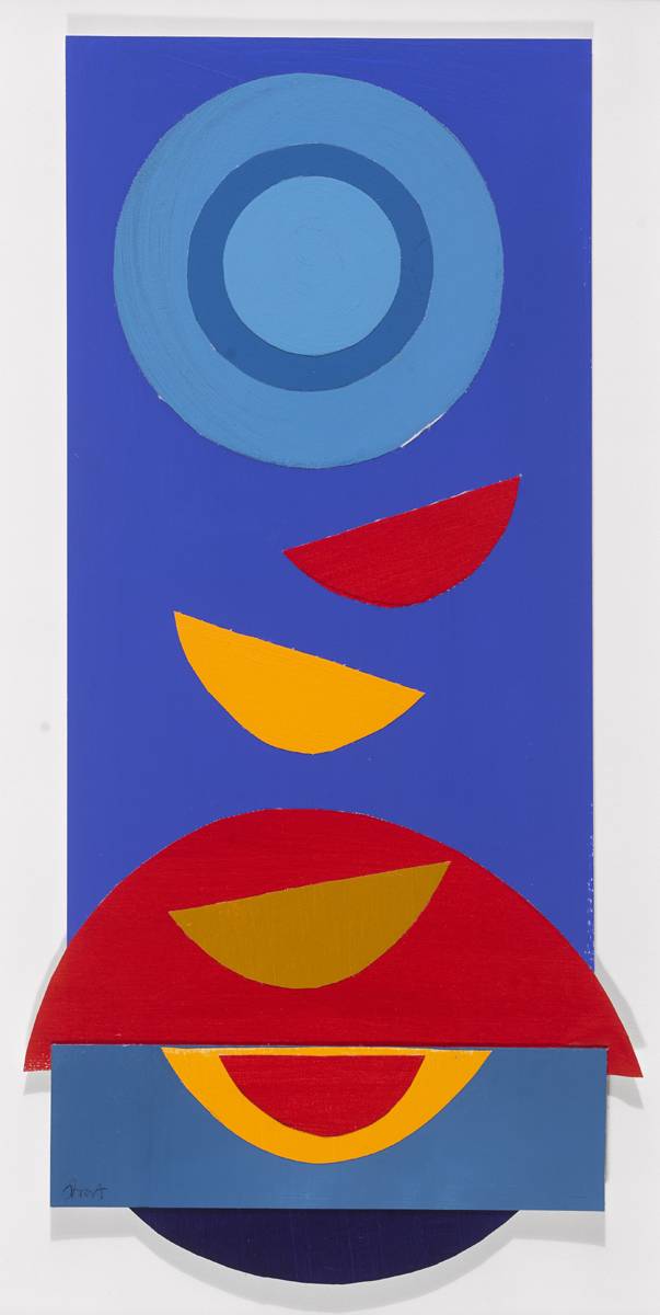 UNTITLED ABSTRACT by Sir Terry Frost sold for 6,000 at Whyte's Auctions