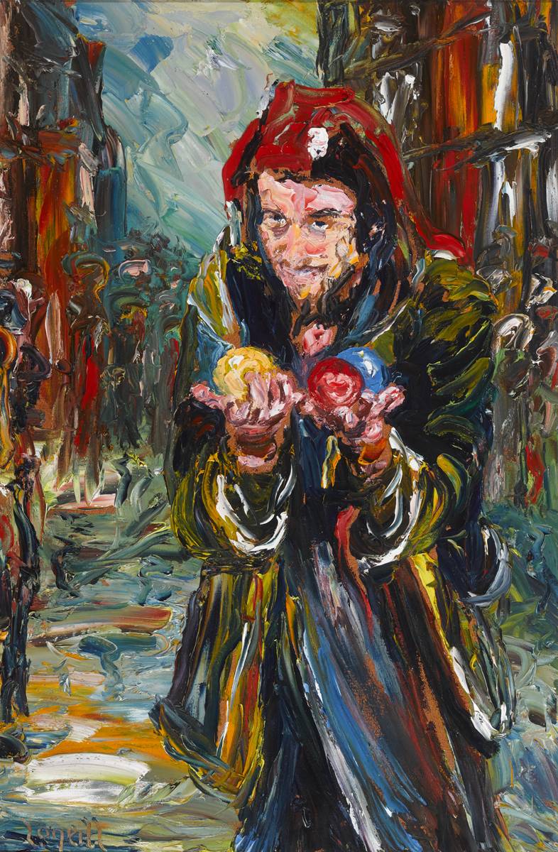 THE JUGGLER by Liam O'Neill sold for 6,200 at Whyte's Auctions
