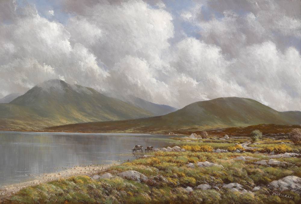 NEAR RENVYLE, COUNTY GALWAY by Gerry Marjoram sold for 750 at Whyte's Auctions