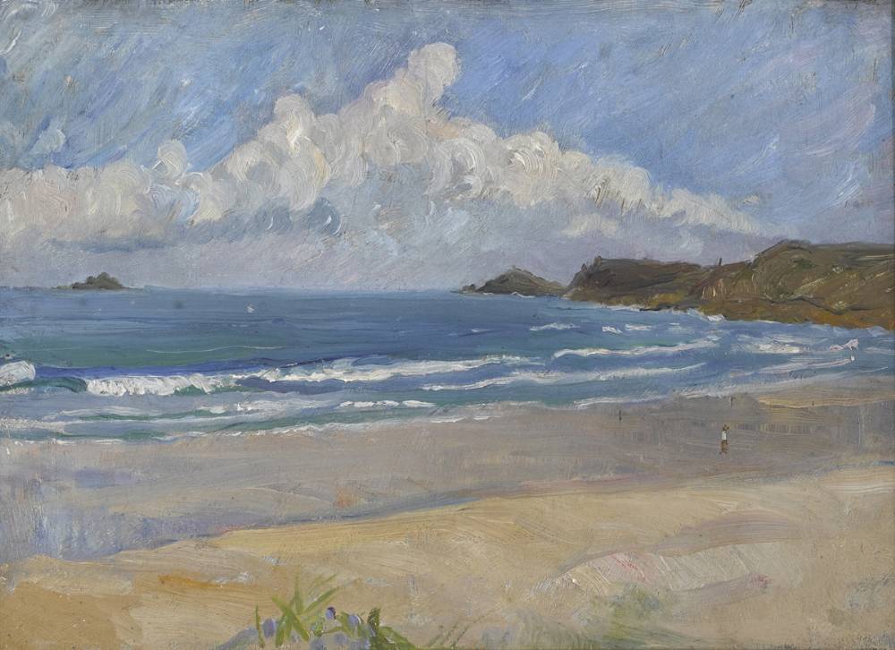 CAPE CORNWALL by Estella Frances Solomons sold for 2,000 at Whyte's Auctions