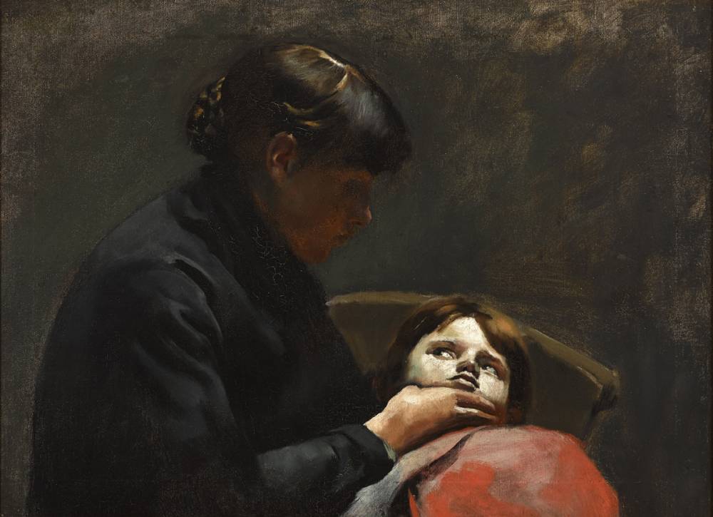 WOMAN AND CHILD by Richard Thomas Moynan sold for 5,200 at Whyte's Auctions