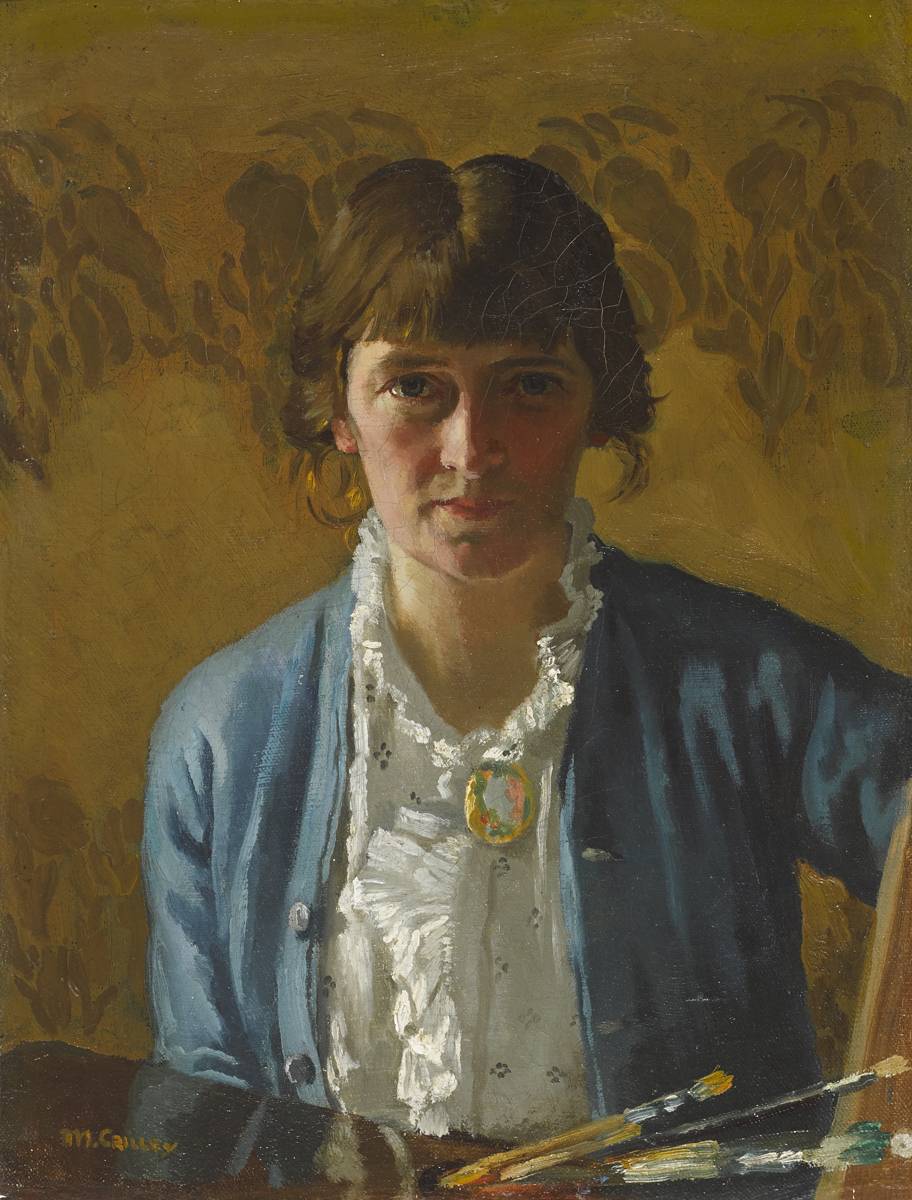 SELF PORTRAIT, c.1914 by Margaret Clarke (ne Crilley) sold for 48,000 at Whyte's Auctions