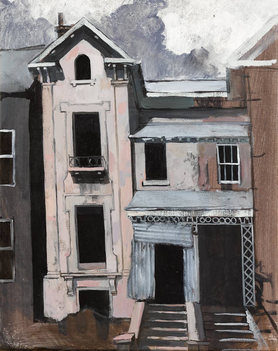 HOUSE IN LYNDHURST WAY, 1978 by Hector McDonnell sold for 520 at Whyte's Auctions
