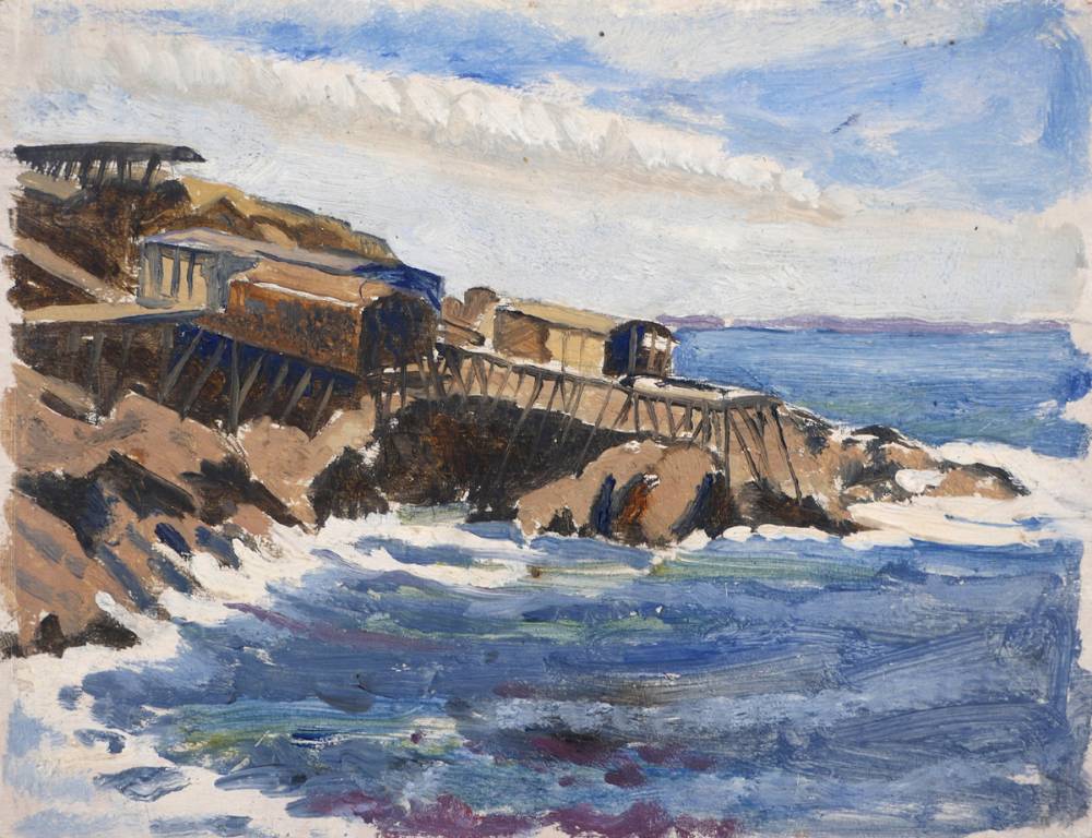 RURAL AND COASTAL SCENES by Marjorie Doreen Penson sold for 70 at Whyte's Auctions