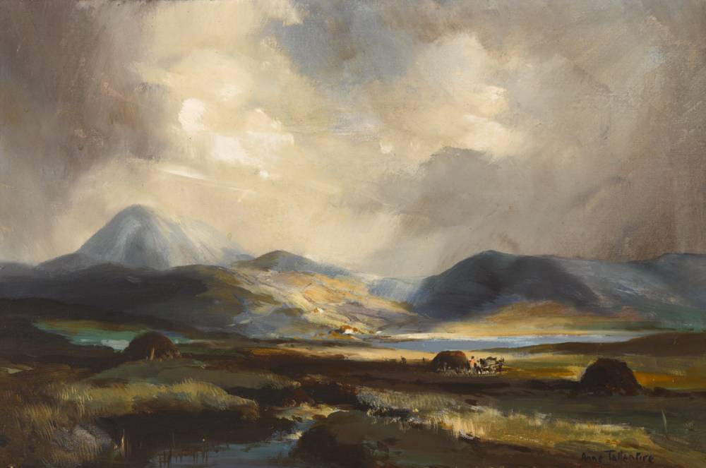 SUNSHINE AND SHADOW, CONNEMARA by Anne Tallentire sold for 320 at Whyte's Auctions