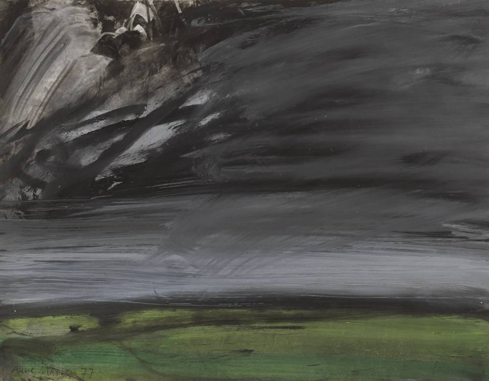 LAND STUDY, 1977 by Anne Madden sold for 380 at Whyte's Auctions