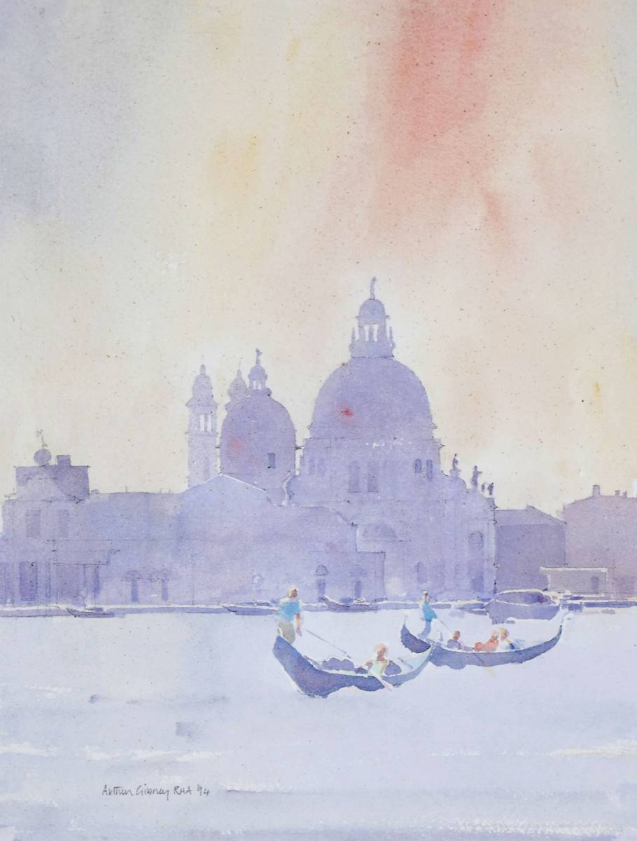 EVENING LIGHT, VENICE, 1994 by Arthur Gibney sold for 350 at Whyte's Auctions