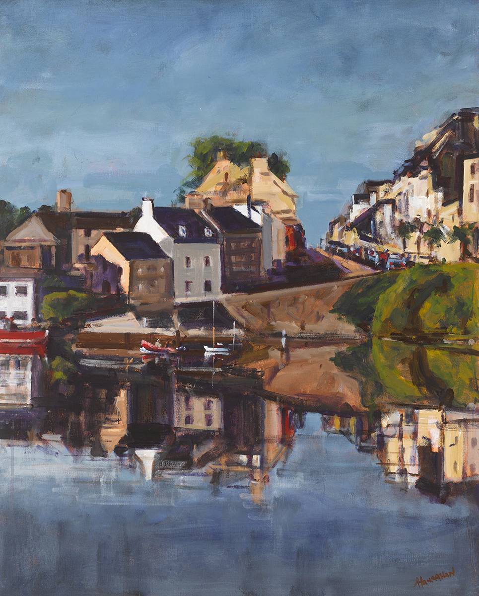 ROUNDSTONE, CONNEMARA by Michael Hanrahan sold for 900 at Whyte's Auctions